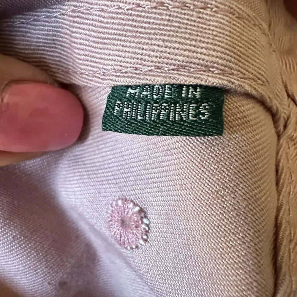 Greater Goods‎ Coffee Baseball Cap Austin TX Dusty Pink Cotton Hat Embroidered - Picture 9 of 12